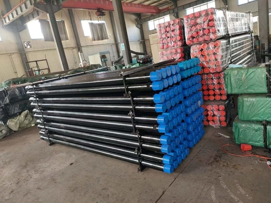 OD 114mm Water Well Drill Pipe 4 1/2&quot; Remet Thread Black