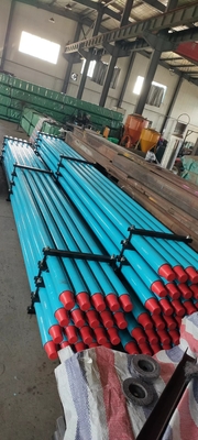 Friction Welding Water Well Drill Pipe Colored Blue And Black Od 3 1/2&quot;