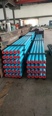 Friction Welding Water Well Drill Pipe Colored Blue And Black Od 3 1/2&quot;