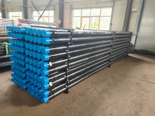 Carbon Steel 15ft Water Well Drill Rod 552mpa Yield Strength