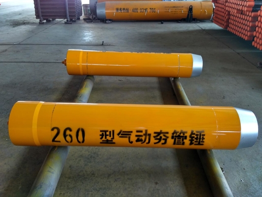 Specialized Pipe Ramming Equipment And Required Pipe Hammer For Simple Construction