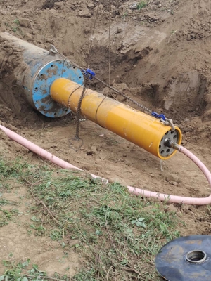 Orange Casing Driving Machine For Ramming Pipe