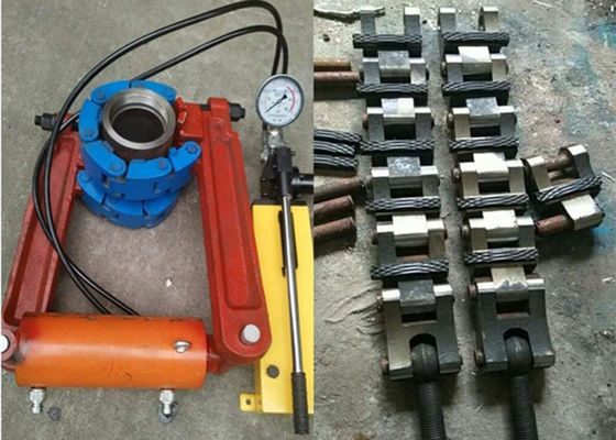 Hdd Drill Pipe Quick Hydraulic Shackle Plier Shorten Construction Time