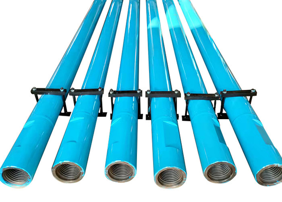 R780 steel  Blue 219*25*7620 25ft Water Well Drill Pipe For Mining