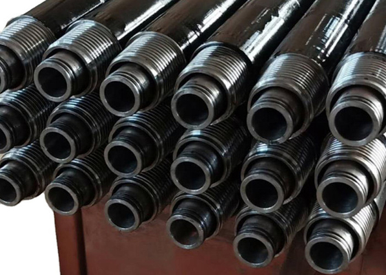 Black Od 127mm Double wall Drill Pipe For Reverse Circulation