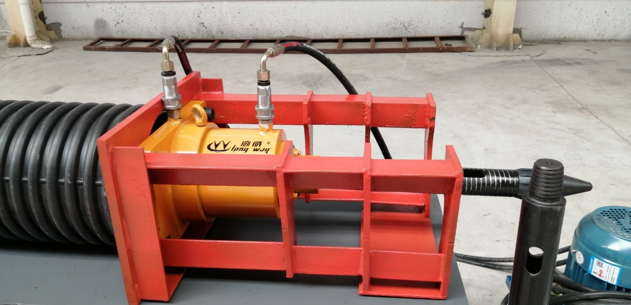 Hydraulic Pipeline Bursting Equipment with Threaded Pull Rods